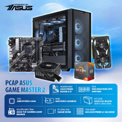 PCAP ASUS Game Master 2 (Ryzen5 4500 Upto 4.1Ghz | 16GB DDR4 | RTX 3050 | SSD 500GB | PSU 650W ) - Powered by ASUS