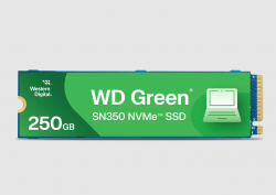 Ổ cứng SSD WD Green SN350 Green 250GB NVMe PCIe Gen3x4 WDS250G2G0C