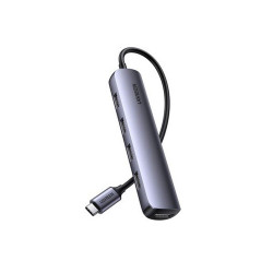 Bộ chia HUB USB 3.0 4 cổng màu xám dài 1M Ugreen (70336)