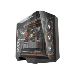 Vỏ Case DarkFlash DY470 Black (ATX, Mid Tower,Màu Đen) Case Bể Cá