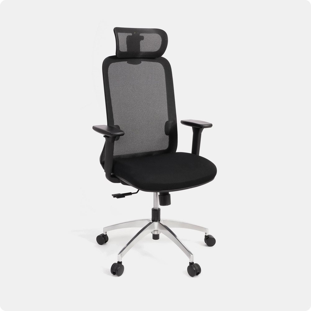 Ghế công thái học ergonomic HyperWork Cloud Chair Black