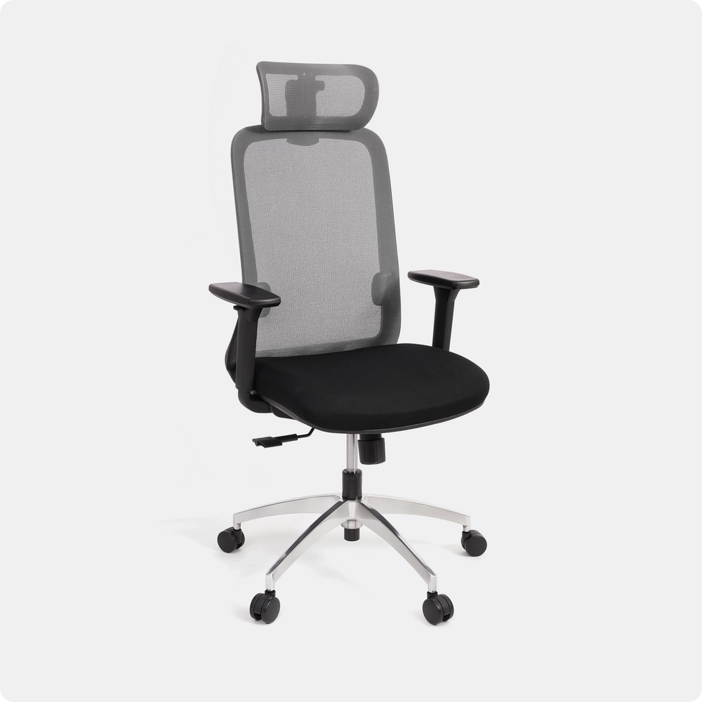 Ghế công thái học ergonomic HyperWork Cloud Chair Gray