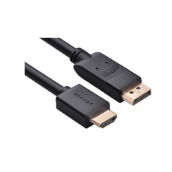 Dây chuyển đổi có chipset DisplayPort sang HDMI dài 3M Ugreen (10203)