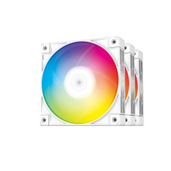 Bộ Fan Case Deepcool FC120 WHITE (3 in 1) ARGB, Màu Trắng