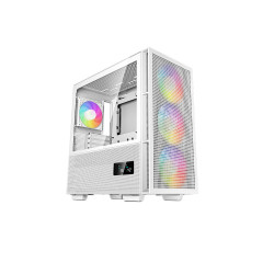 Vỏ Case Deepcool CH560 DIGITAL WH (ATX, Màu Trắng, Màn Hình Hiển Thị)