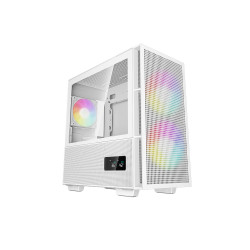 Vỏ Case Deepcool CH360 DIGITAL WH (MATX, Màu Trắng, Màn Hình Hiển Thị)