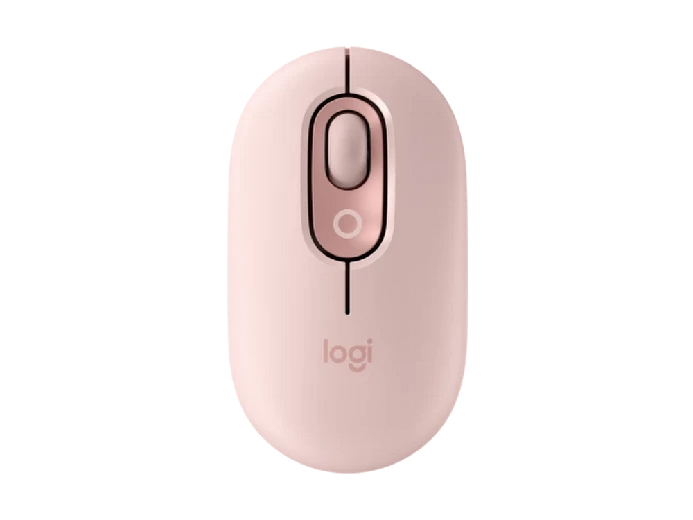 Chuột không dây Logitech POP MOUSE Bluetooth Hồng - 910-007402