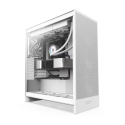 Vỏ CASE NZXT H7 FLOW (2024) ALL WHITE (CM-H72FW-01) ATX, 3 Fan