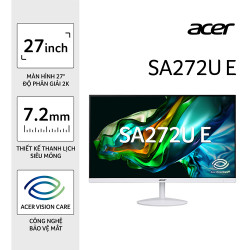 Màn hình ACER SA272U E UM.HS2SV.E03 (27 inch - 2K - IPS - 100Hz - 4ms - Trắng - Speaker)