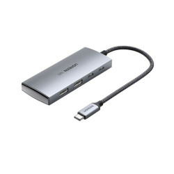 Bộ chia Hub USB-C ra 2 cổng USB 3.1 và 2 cổng USB-C màu đen Ugreen (30758)