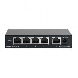 Thiết bị chuyển mạch Switch 5 cổng RUIJIE RG-ES105GD 10/100/1000Mbps 