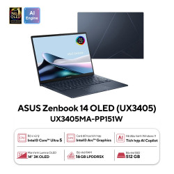 Laptop Asus Zenbook 14 OLED UX3405MA-PP151W (Thanh lý)