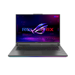 Laptop ASUS ROG Strix G18 G814JIR-N6108W (Intel Core i9-14900HX | RTX4070 | 18 inch 2.5K | 32GB | 1TB | Win 11 Home | Xám)