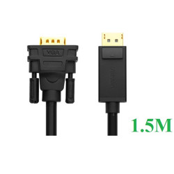 Cáp Chuyển Displayport To VGA Dài 1,5M Cao Cấp Ugreen 10247