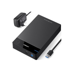 Hộp đựng ổ cứng 3.5 inch Sata/USB 3.0 hỗ trợ 10TB chính hãng Ugreen 50422