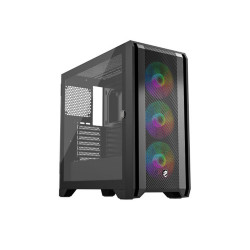VỎ MÁY TÍNH VITRA TITAN R220 AIR BLACK  3FAN ARGB