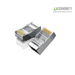 Hộp 100 Cái Đầu Bấm Mạng Ugreen RJ45 CAT6 50248 - Hàng Chính Hãng