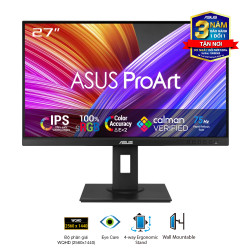 Màn Hình Đồ Họa ASUS ProArt PA278QEV (27 inch - IPS - 2K - 75Hz - 5ms)