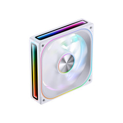 Fan Case JONSBO ZA-120WR White LED ARGB infinity REVERSE (Fan Ngược)