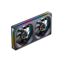 Fan Case JONSBO ZA-240B BLACK LED ARGB infinity