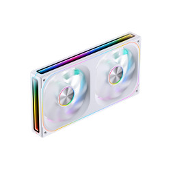 Fan Case JONSBO ZA-240WR WHITE LED ARGB infinity (Fan Ngược)
