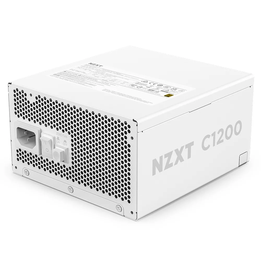 Nguồn máy tính NZXT C1200 - 1200W - 80 Plus Gold - Full Modular White (PA-2G2BW-EU) 