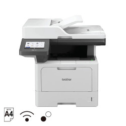 Máy in laser đen trắng đa năng Brother MFC-L5915DW (In đảo mặt| Scan 2 mặt| Copy| ADF| Fax| A4| A5| USB| LAN| WIFI)