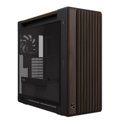 Vỏ case máy tính ASUS ProArt PA602 WOOD TG PWM BLACK (EATX, 3 Fan, bản gỗ, kính cường lực)