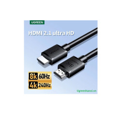 Cáp dữ liệu VIDEO HDMI HD175 8K dài 3M Ugreen (45433)