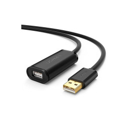 Cáp dữ liệu USB 2.0 nối dài có chip truyền dữ liệu giữa máy tính và ổ cứng USB có chipset dài 25m Ugreen (10325)