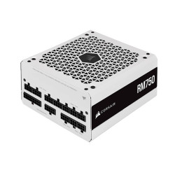 Nguồn máy tính Corsair RM750e White ATX 3.1 Cybenetics Gold - Full Modul - CP-9020292-NA