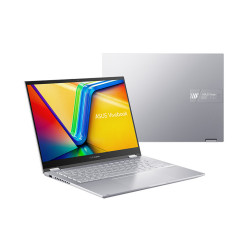 Laptop Asus Vivobook S 14 Flip TP3402VA-LZ632W (Intel Core i5-13420H | 16GB | 512GB | Intel UHD | 14 inch WUXGA IPS | Win 11 | Bạc)