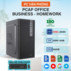 PC Văn Phòng - PCAP Office Cashier 4 ( Pentium G6405 - 16GB RAM - SSD 500GB - 450w)