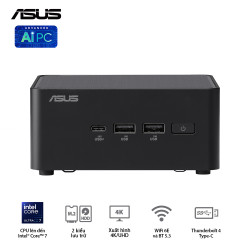 Bộ Mini PC Asus NUC 14 PRO Tall RNUC14RVHU7 (U7- 155H |  2xNVMe, SATA | 2x HDMI 2.1 | 2x DP 1.4a | VESA MOUNT)