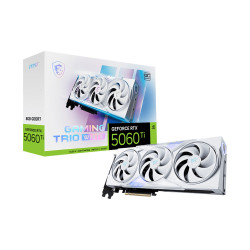 VGA MSI RTX 5060 Ti 8GB GAMING TRIO OC WHITE GDDR7