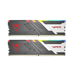 Ram PC Patriot Viper RGB VENOM 32GB (16GBx2) DDR5-6000 CAS 36 (PVVR532G600C36K)