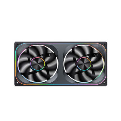 Fan case  JONSBO ZB-240B BLACK LED ARGB (FAN xuôi)