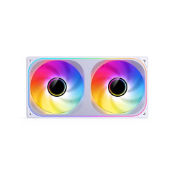 Fan case  JONSBO ZB-240W WHITE LED ARGB (FAN xuôi)