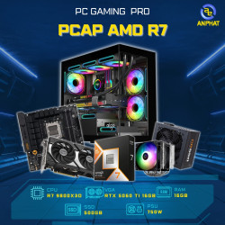 PC GAMING PRO - PCAP AMD R7 9800X3D - RTX 5060Ti 16GB