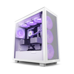 Vỏ máy tính NZXT H7 (2023) Flow RGB White (CM-H71FW-R1)