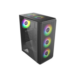 Vỏ Case VITRA CERES V309 BLACK 1FAN RGB (ATX/Màu Đen)