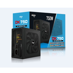 BỘ NGUỒN MÁY TÍNH AIGO MODEL DK750 750W, APFC, 85+ EFICIENCY