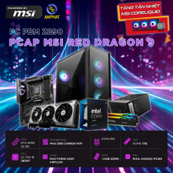 PCAP MSI RED DRAGON 9 ( ULTRA 9 285KF- RTX 5090 32GB - 32GB RAM - 1TB SSD) POWERED BY MSI