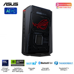 Bộ Mini PC ASUS ROG NUC RNUC15JNK9X289A0 (U9 275HX | 16GB | 1TB | RTX 5080 | Killer Wifi 7E | Win 11)