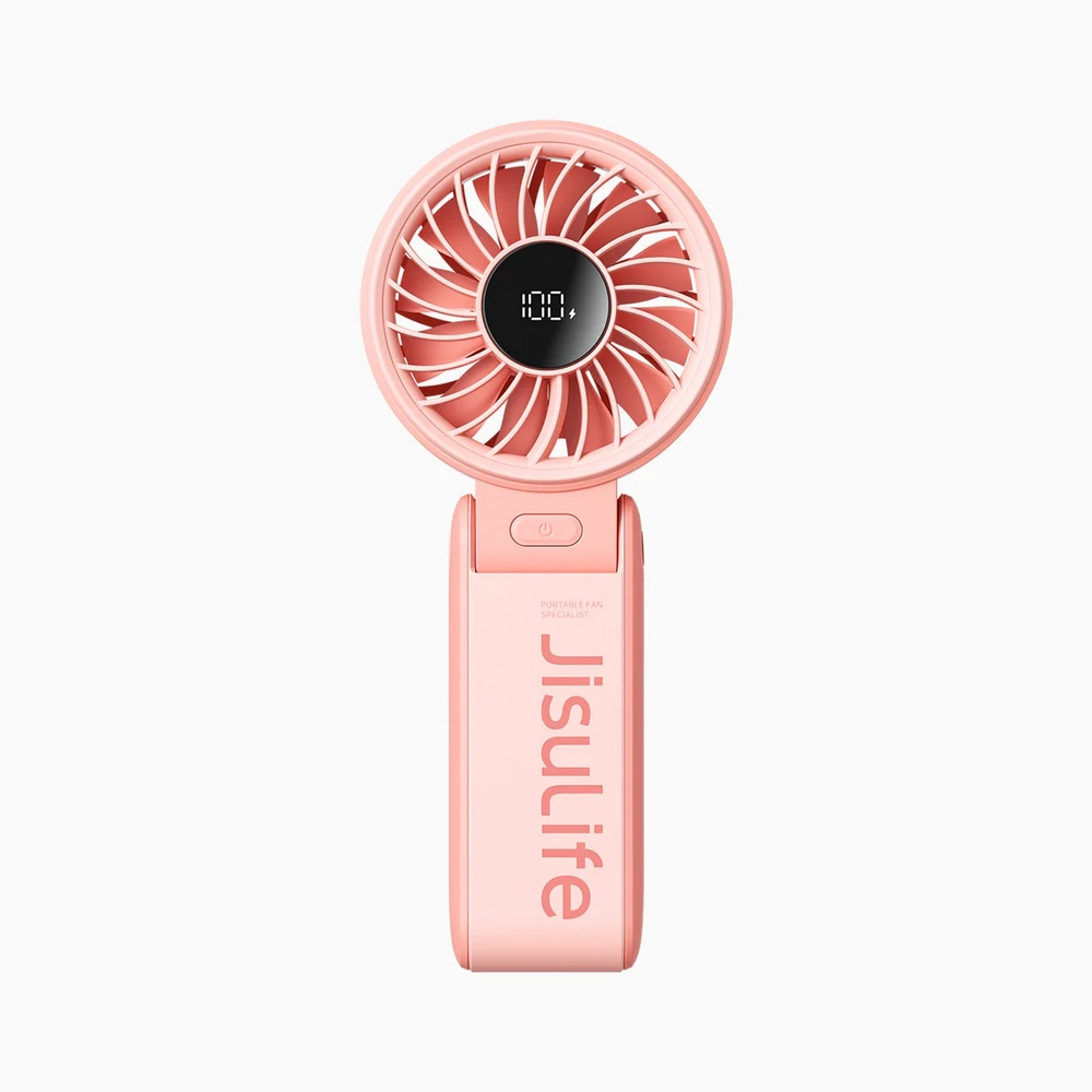 Quạt cầm tay Jisulife Life7 5000mAh Hồng