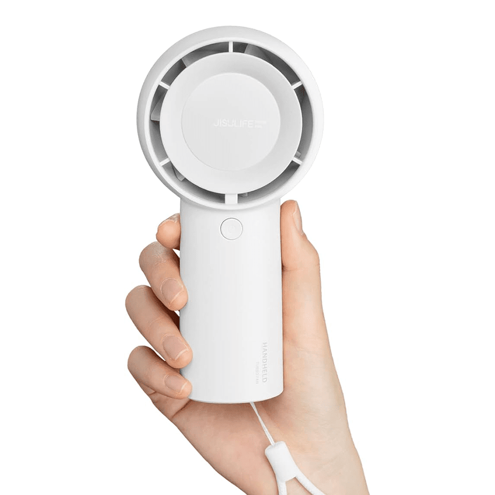 Quạt cầm tay Jisulife FA43 4000mAh Trắng