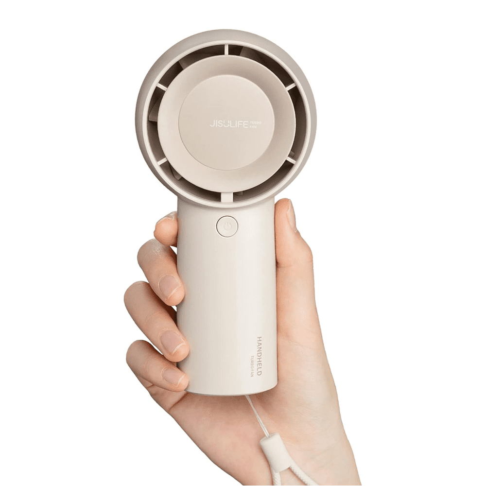 Quạt cầm tay Jisulife FA43 4000mAh Nâu