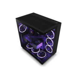CASE NZXT H9 FLOW RGB (2025) ALL BLACK (CM-H91FB-01)
