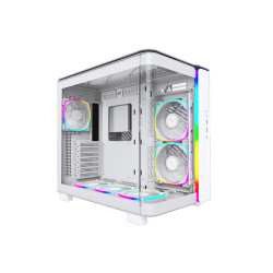 Vỏ Case MONTECH KING 95 PRO WHITE (ATX/Mid Tower/Màu Trắng/6 Fan ARGB)