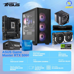 PCAP ASUS Game Master RTX 5060 (i5 12400F -16GB Ram - 500GB SSD) - Powered by ASUS 